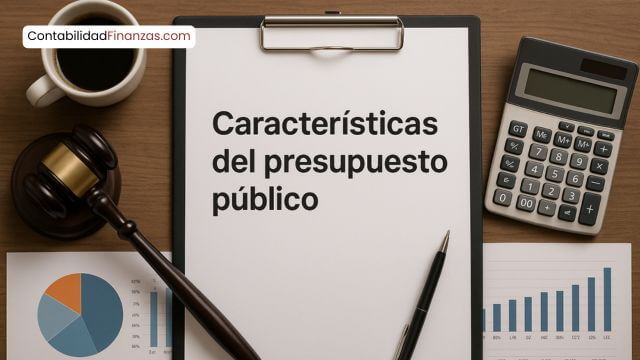 caracteristicas del presupuesto público