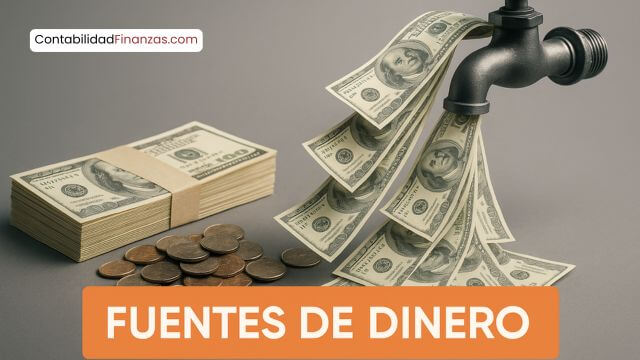 fuentes de dinero