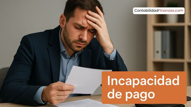incapacidad de pago