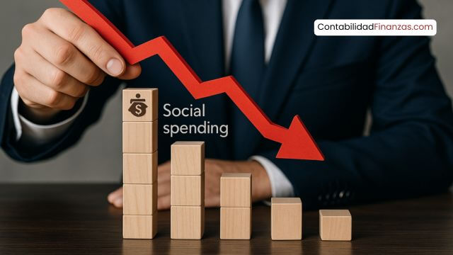 contracción del gasto social