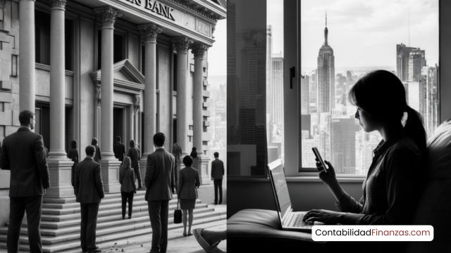 banca tradicional vs banca digital