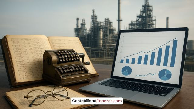 historia de la contabilidad industrial