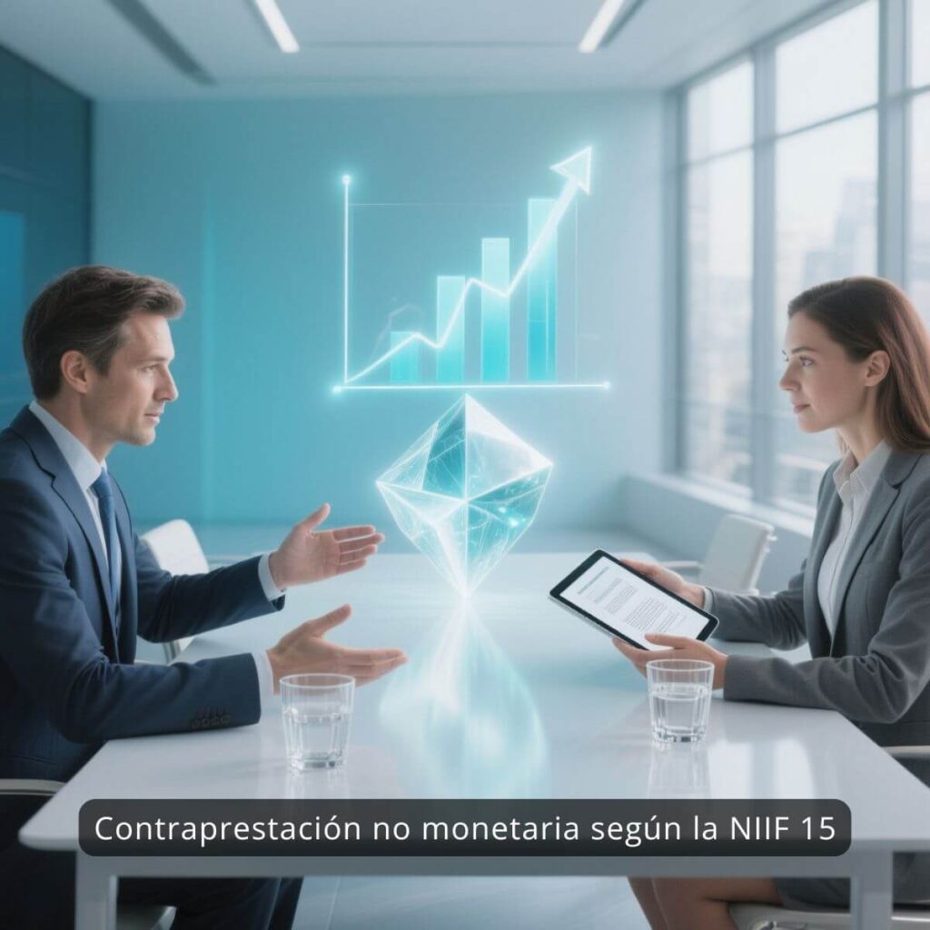 Contraprestación no monetaria según la NIIF 15