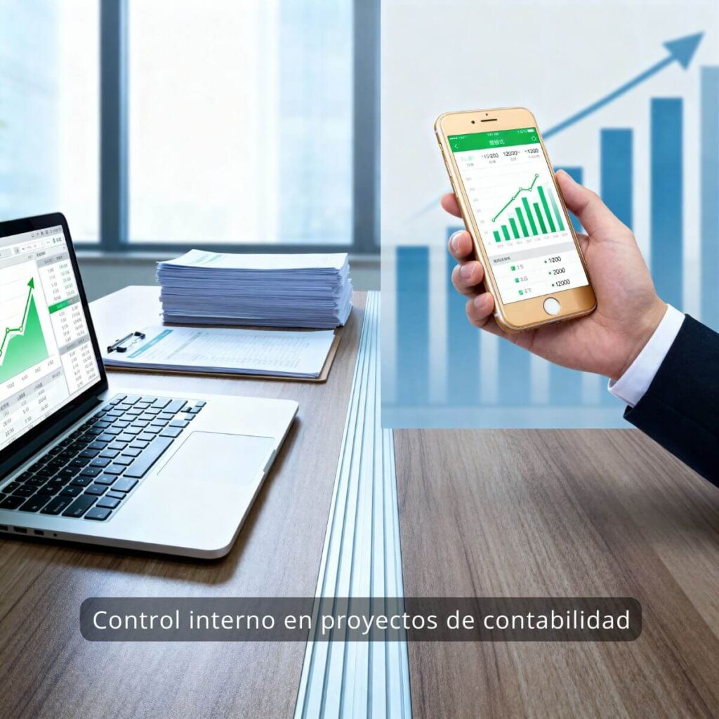 Control interno en proyectos de contabilidad