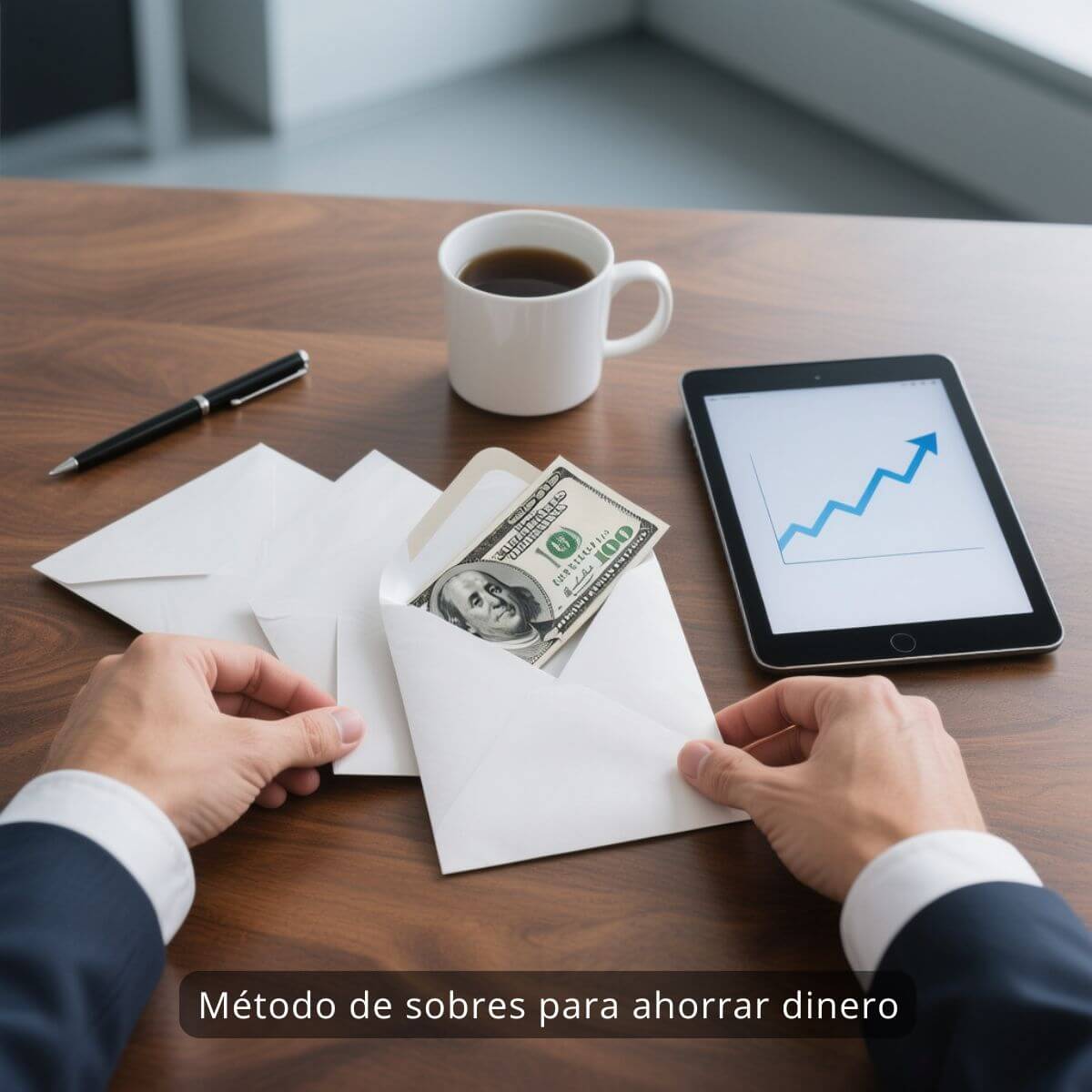 Método de sobres para ahorrar dinero