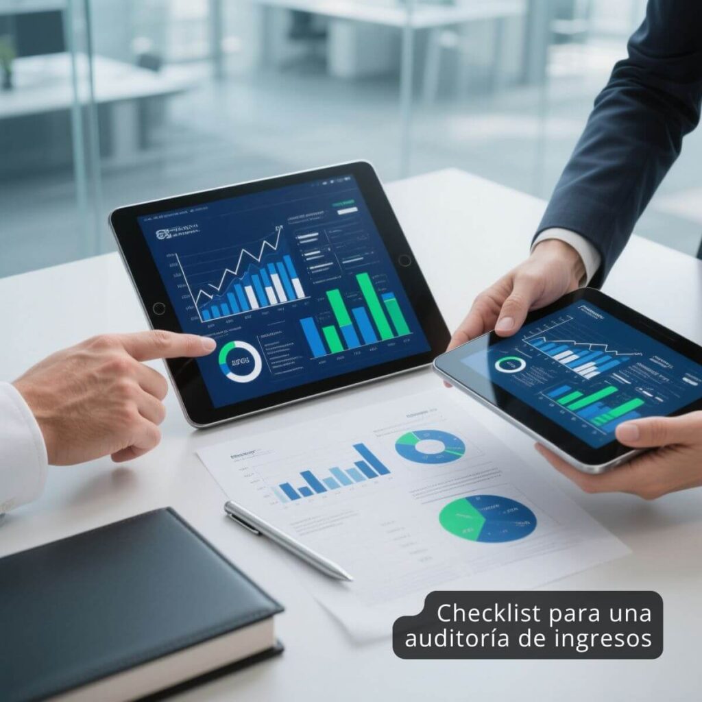 checklist para una auditoría de ingresos