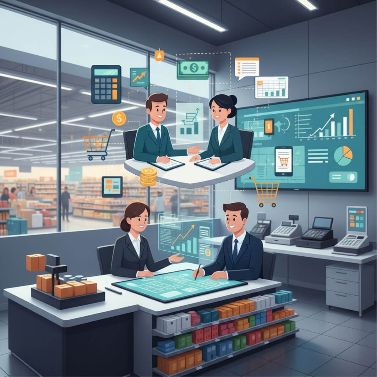 contabilidad para supermercados
