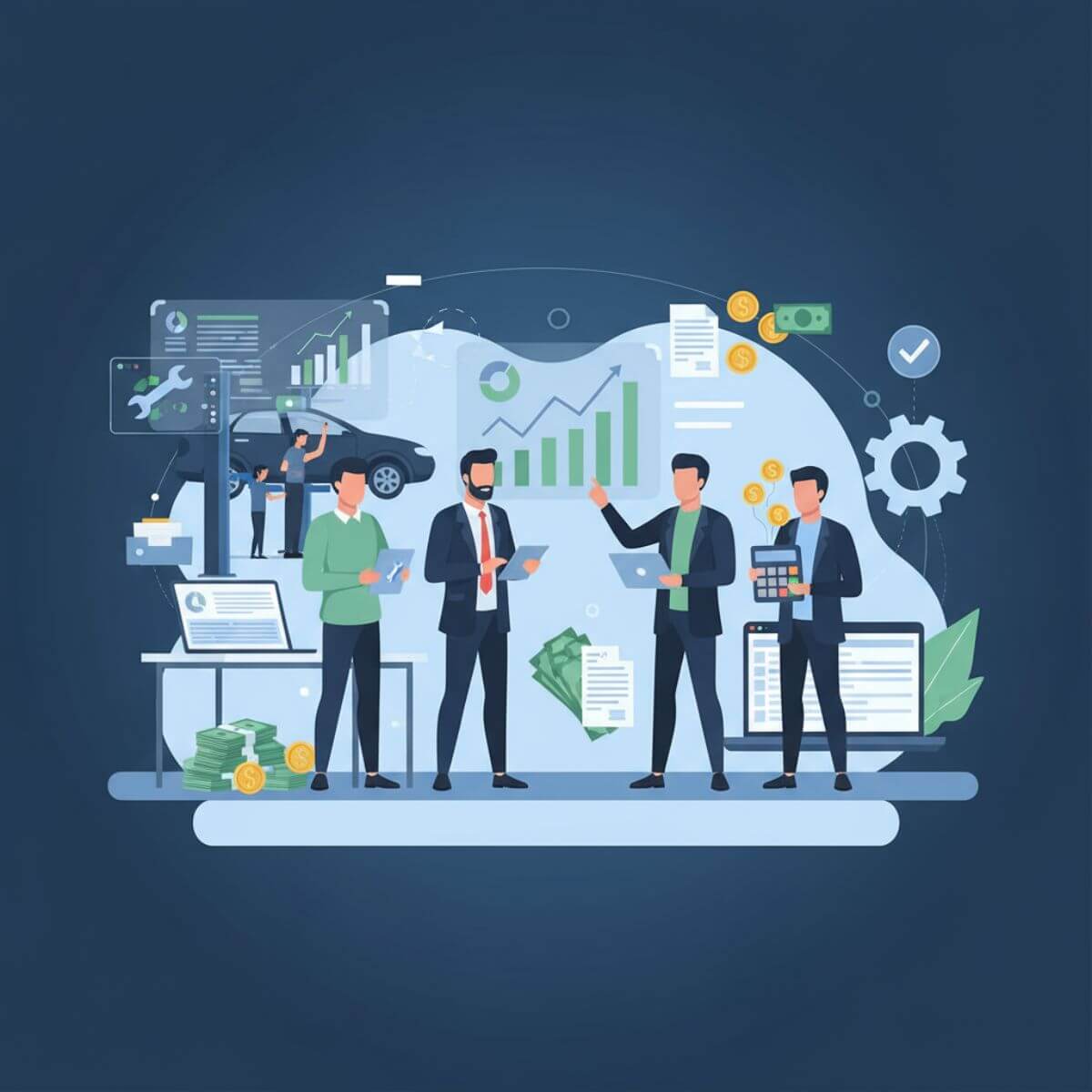contabilidad para talleres mecánicos