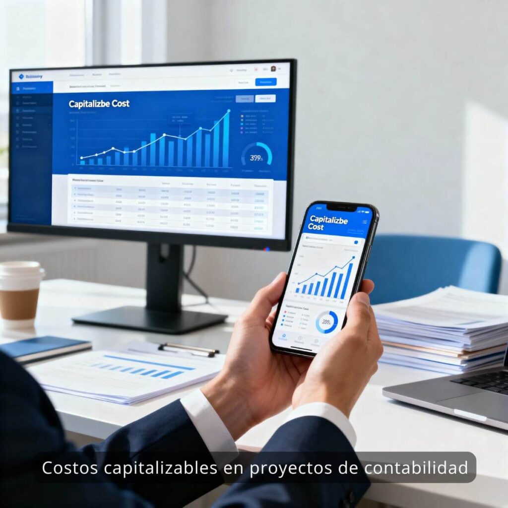costos capitalizables en proyectos de contabilidad