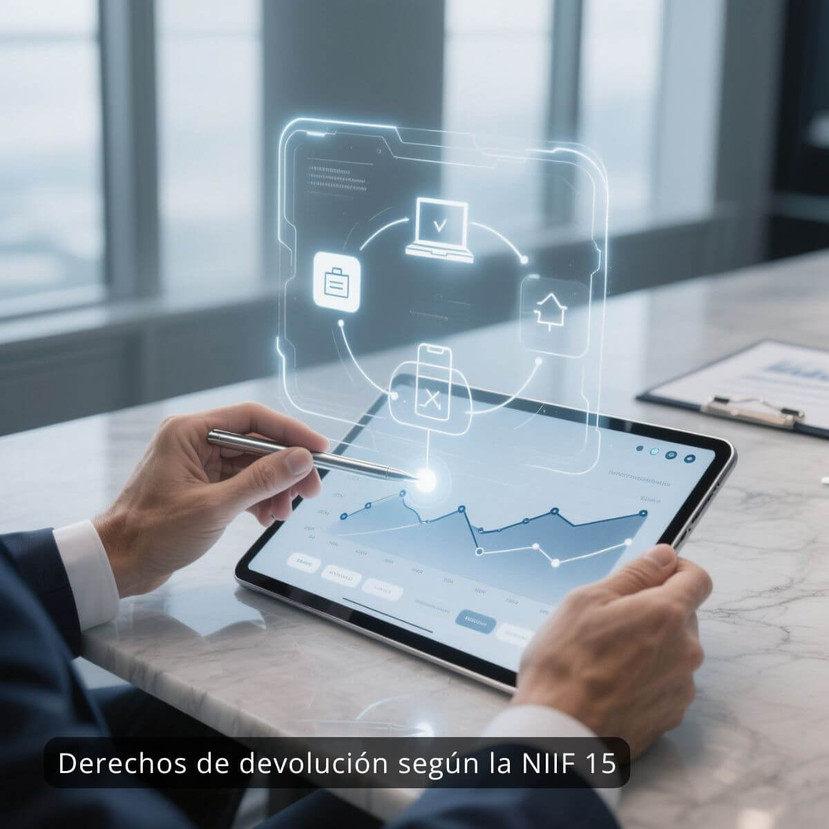 derechos de devolución según la NIIF 15