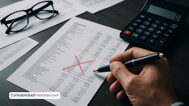 error y reexpresión en estados financieros NIC 8