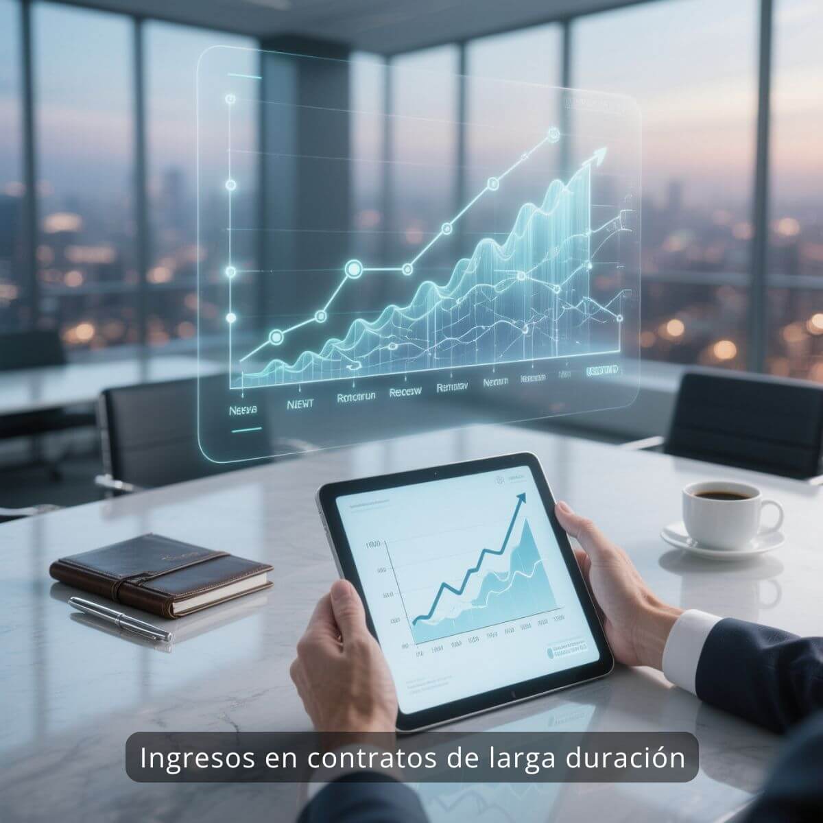 ingresos en contratos de larga duración según NIIF 15