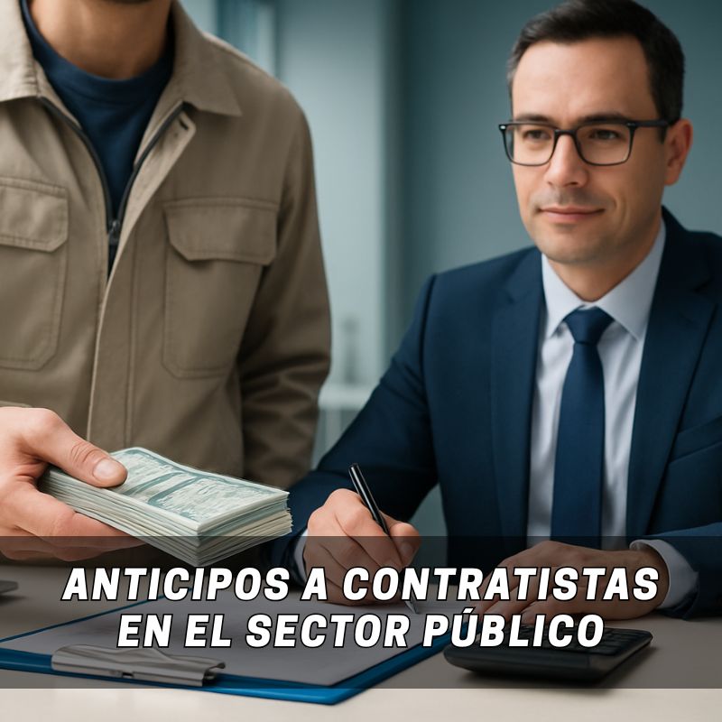 Anticipos a Contratistas en el Sector Público