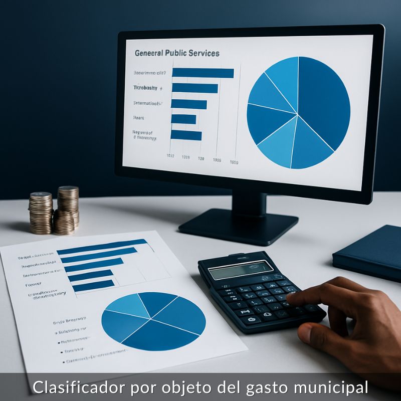 Clasificador por objeto del gasto municipal