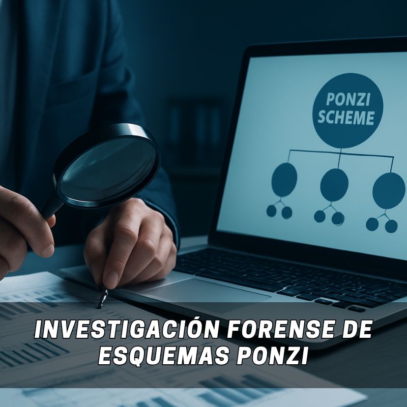 Investigación forense de esquemas Ponzi