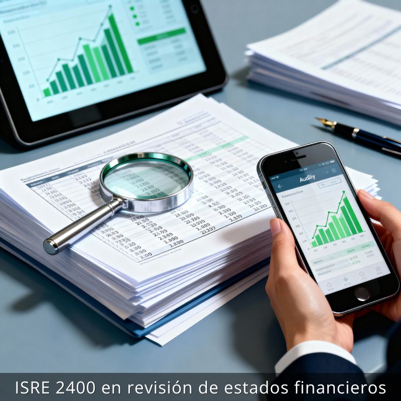La ISRE 2400 en revisión de estados financieros