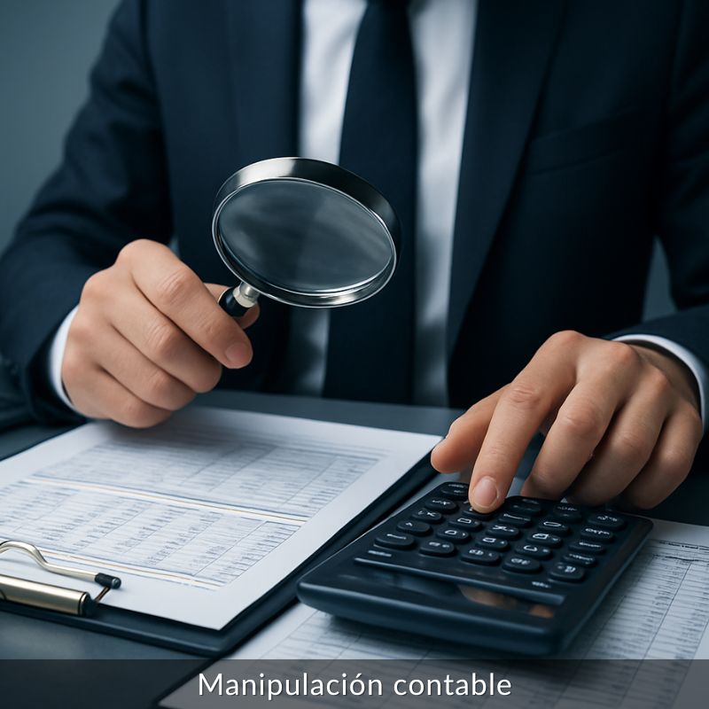 Manipulación contable