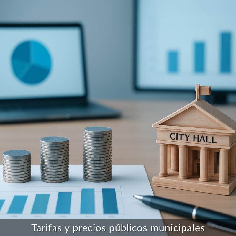Tarifas y precios públicos municipales