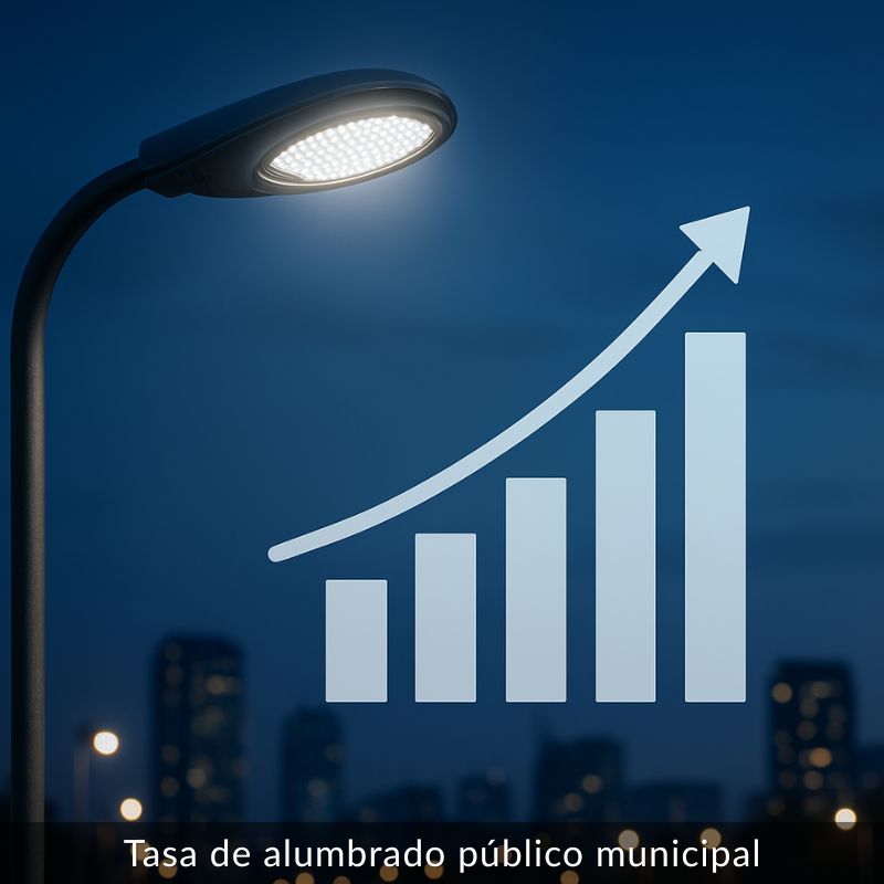 Tasa de alumbrado público municipal