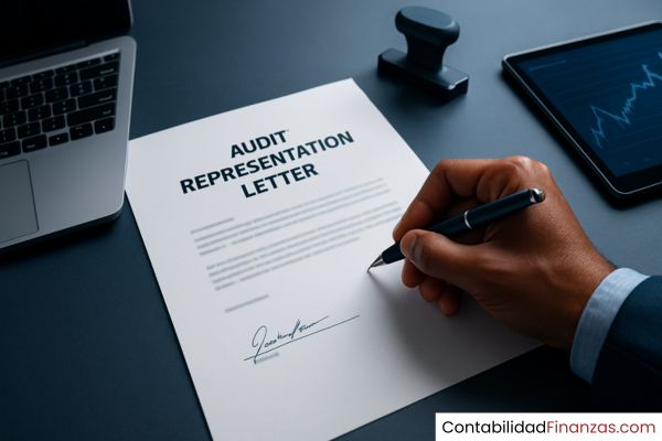 carta de representación de auditoría