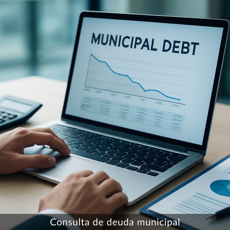 Consulta de deuda municipal