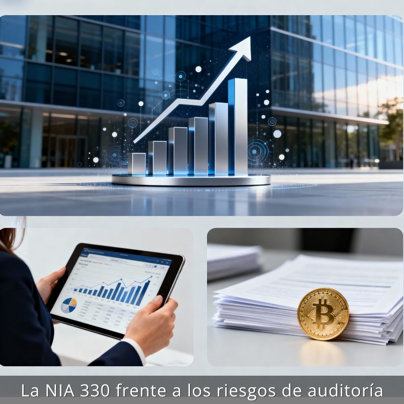 la NIA 330 frente a los riesgos de auditoría