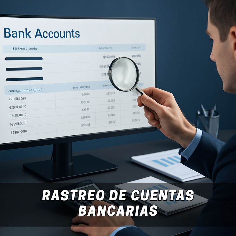 Rastreo de cuentas bancarias