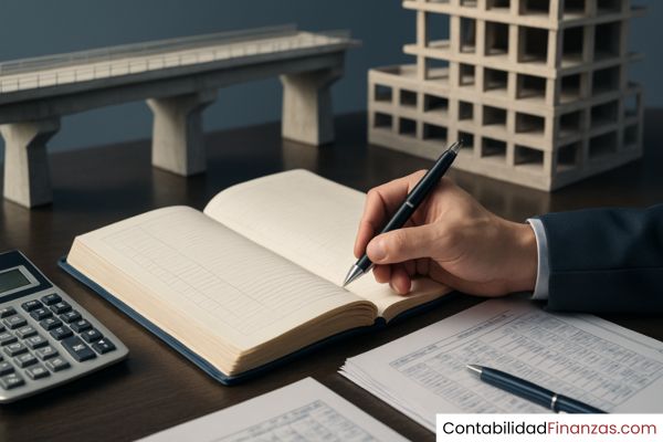 registro contable de obra pública