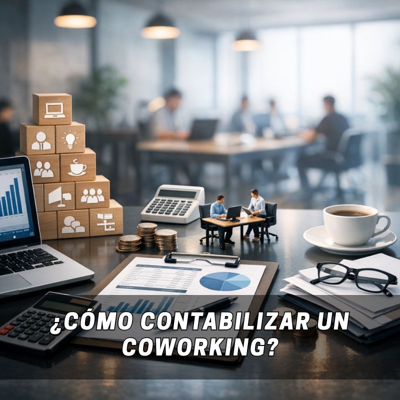 ¿Cómo contabilizar un coworking?