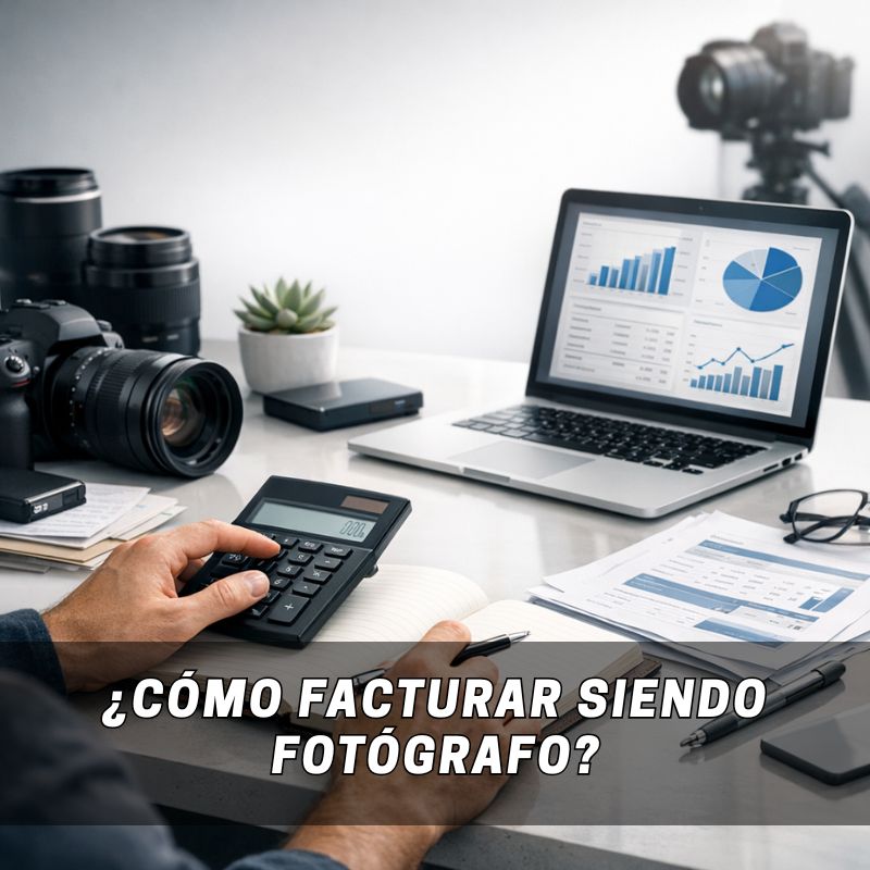 ¿Cómo facturar siendo fotógrafo?