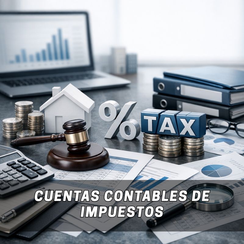 Cuentas contables de impuestos