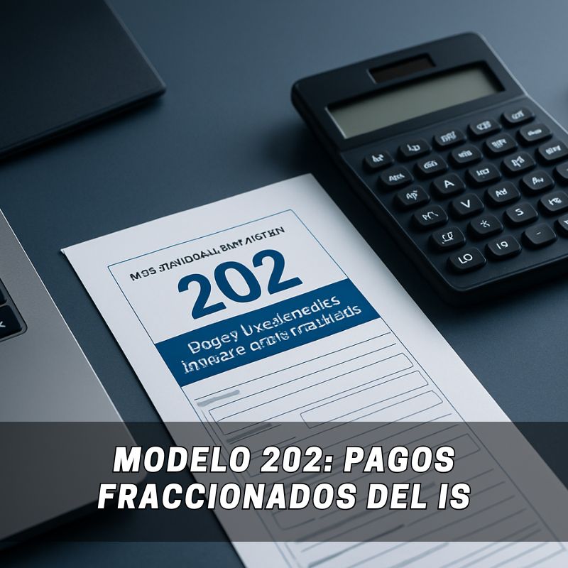 Modelo 202: Pagos Fraccionados del IS