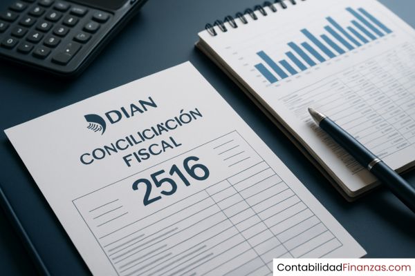 la conciliación fiscal y el formato 2516 de la DIAN
