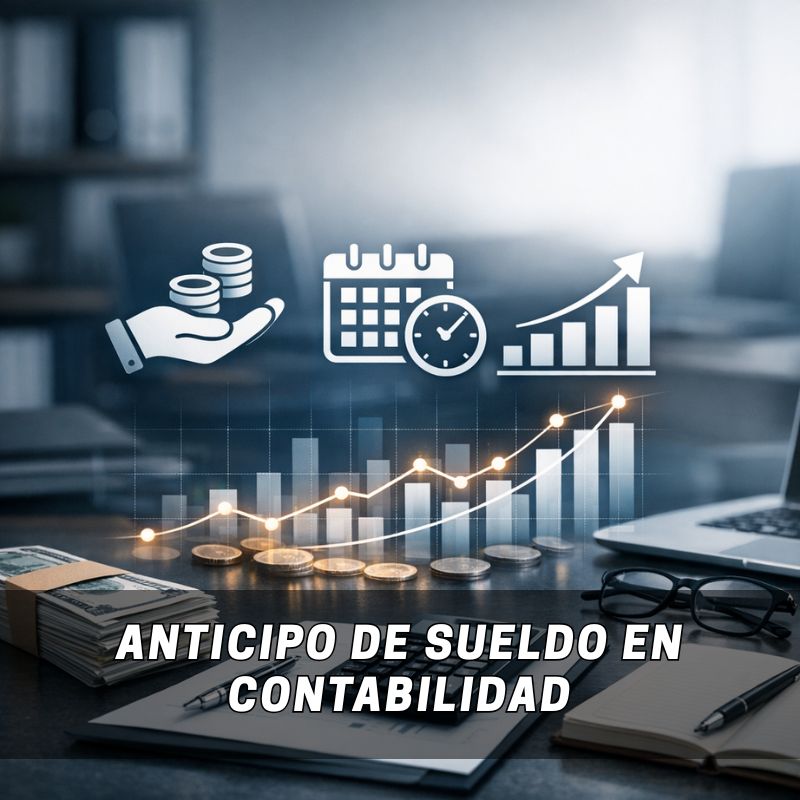 Anticipo de sueldo en contabilidad