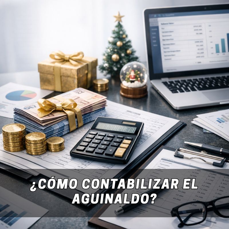 ¿Cómo contabilizar el aguinaldo?
