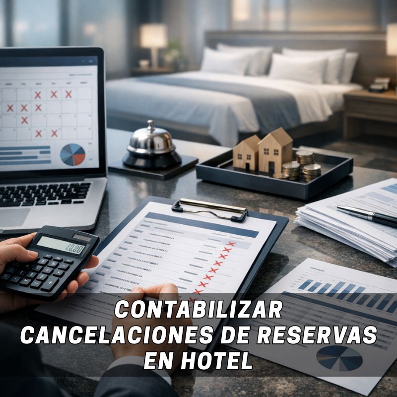 Contabilizar cancelaciones de reservas en hotel