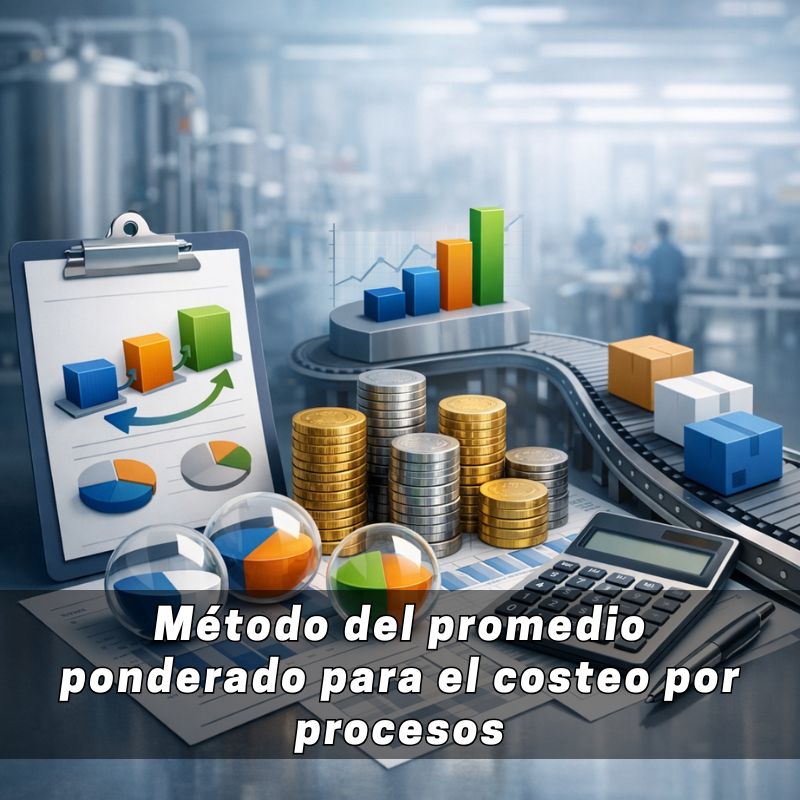 método del promedio ponderado para el costeo por procesos