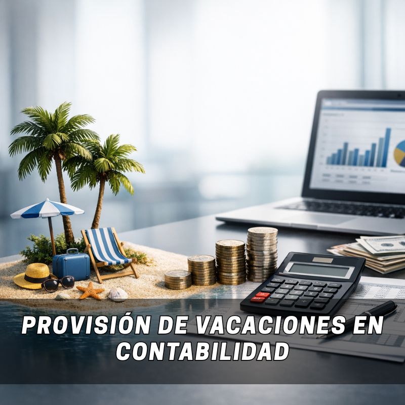 Provisión de vacaciones en contabilidad