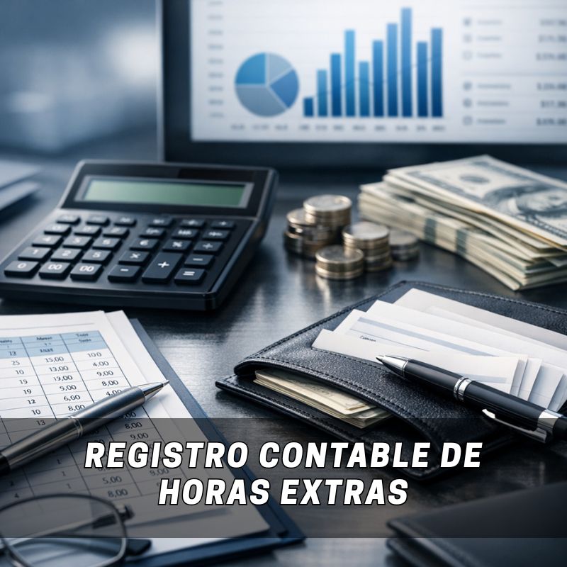 Registro contable de horas extras
