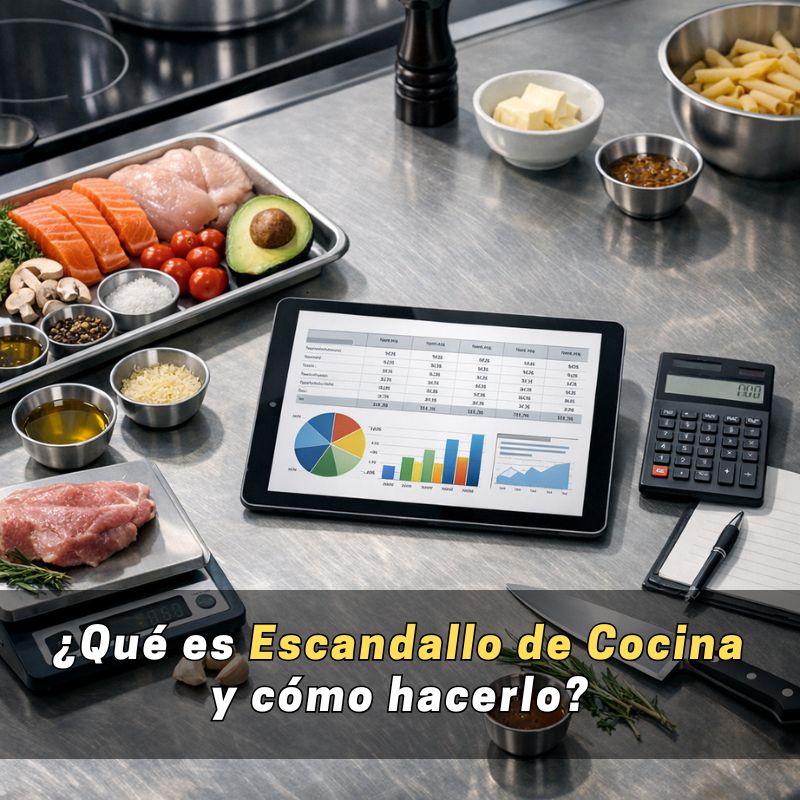 escandallo de cocina