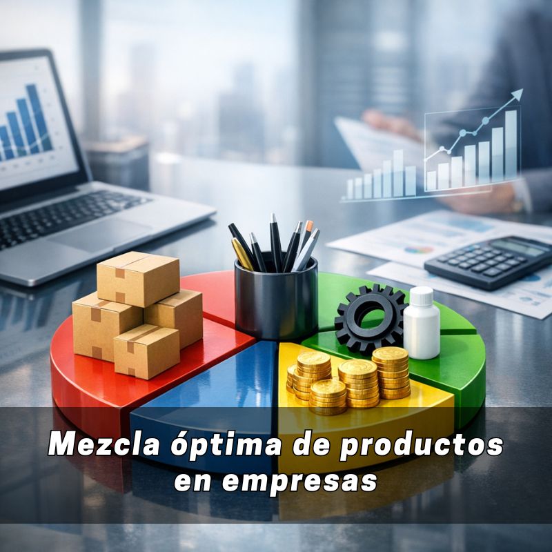 mezcla optima de productos