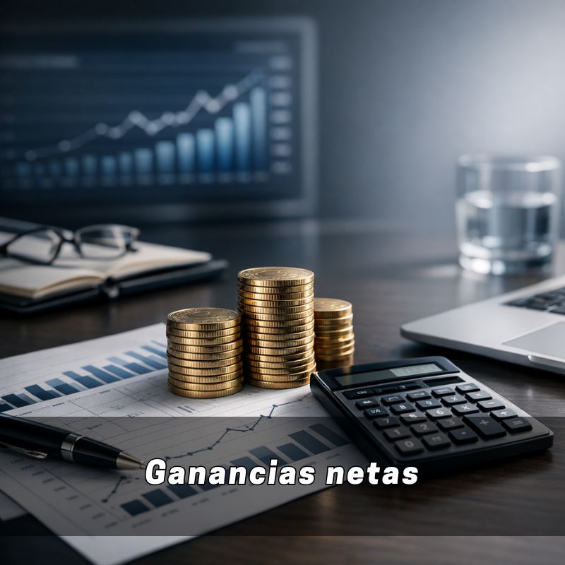 Ganancias netas