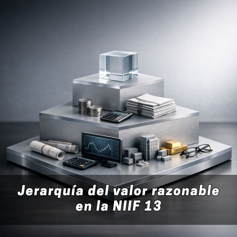 jerarquía del valor razonable NIIF 13