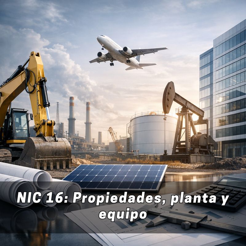 NIC 16 propiedades planta y equipo