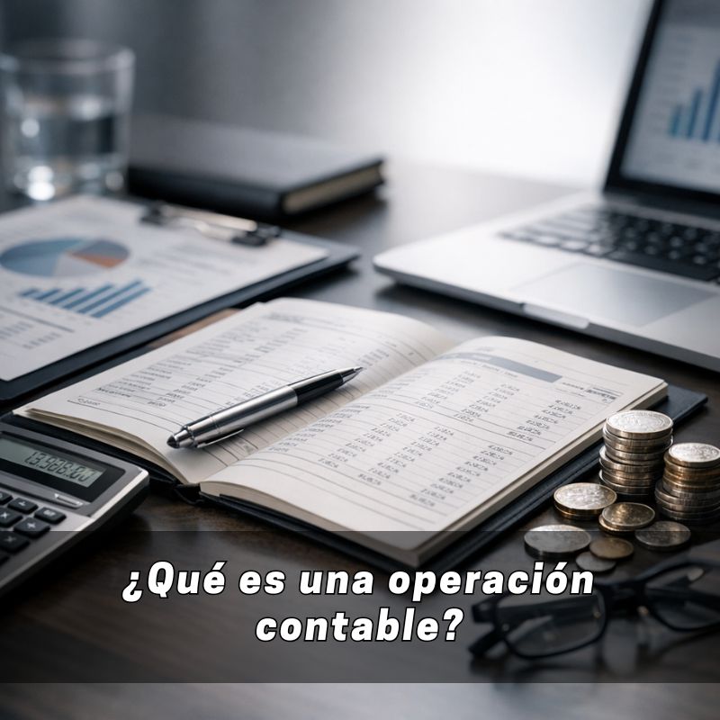 operación contable