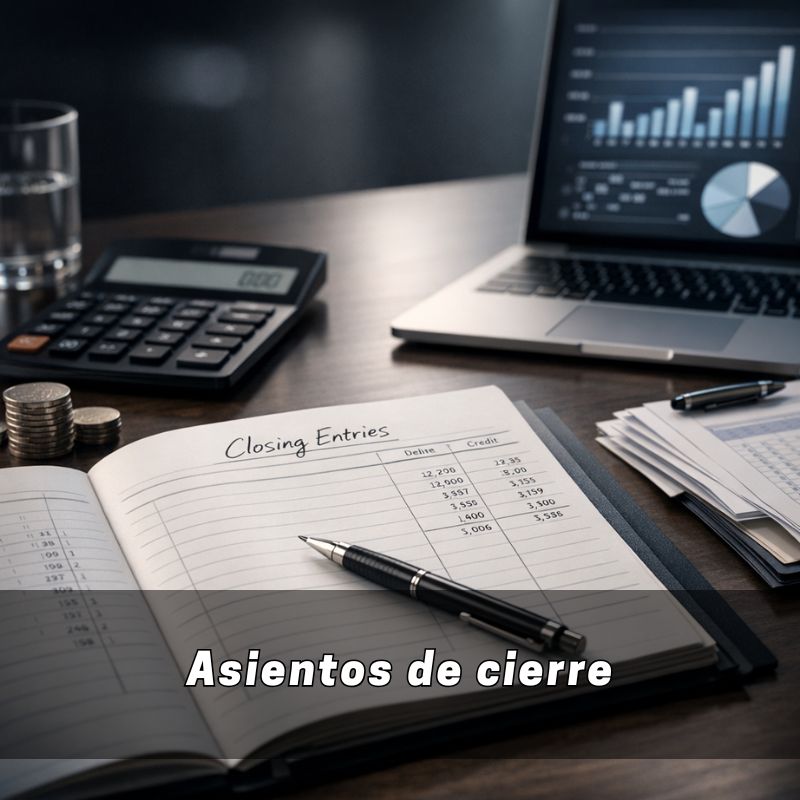 asientos de cierre