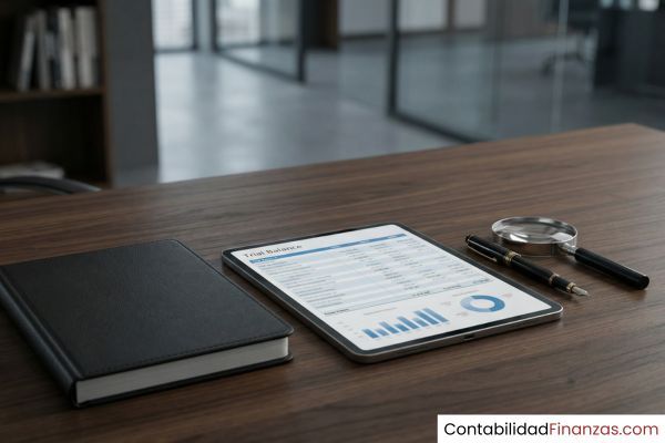 balance de comprobación de sumas y saldos