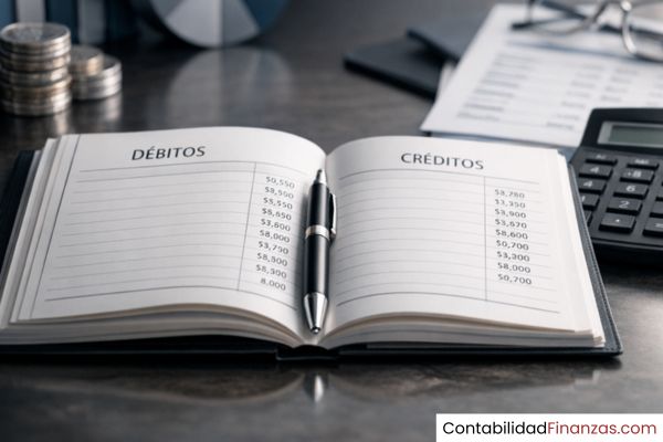débitos y créditos