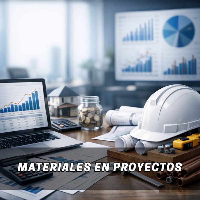 materiales en proyectos