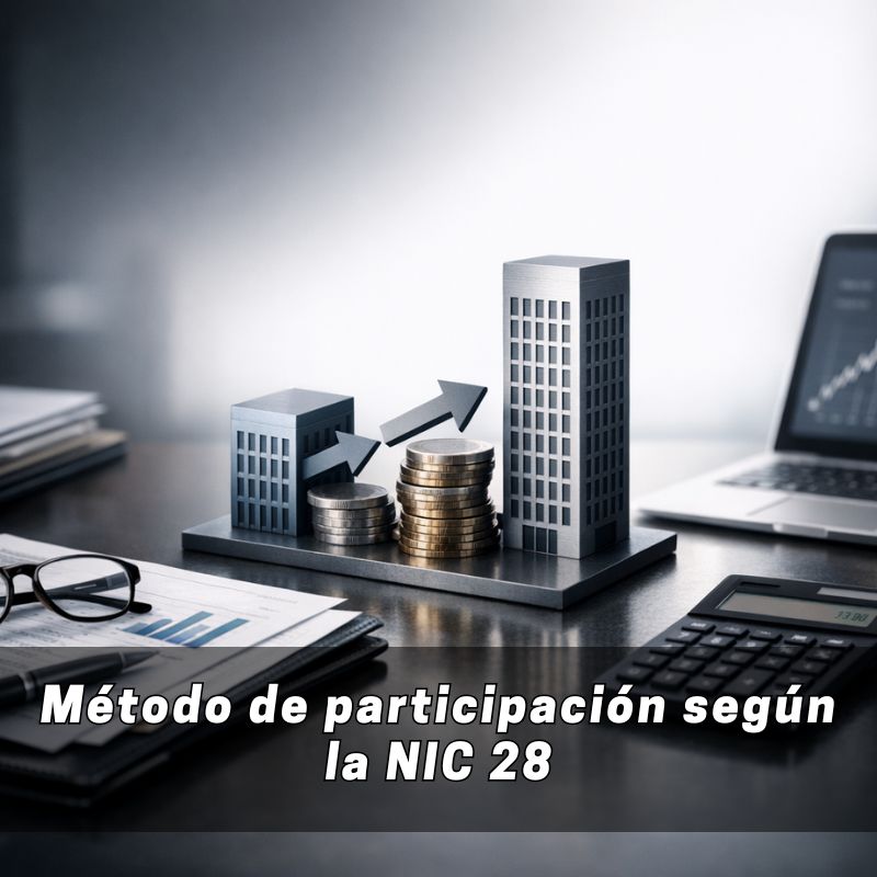 método de participación NIC 28